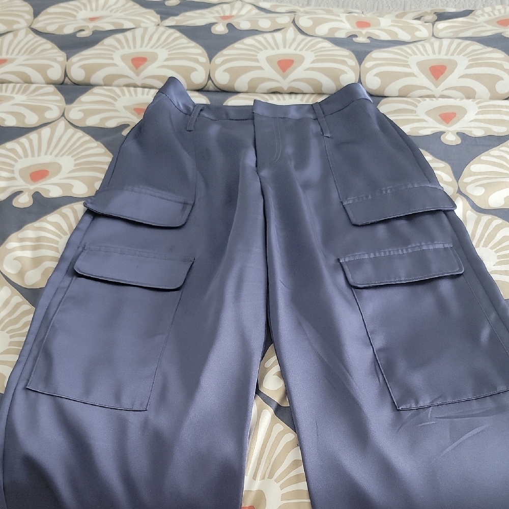 Men's Gray Cargo Pants